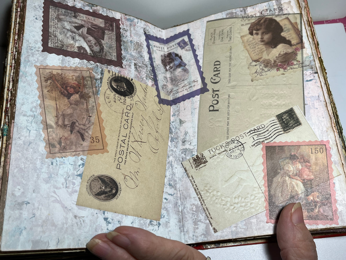 Vintage Journal - 4.5" x 7.5" with 60 pages