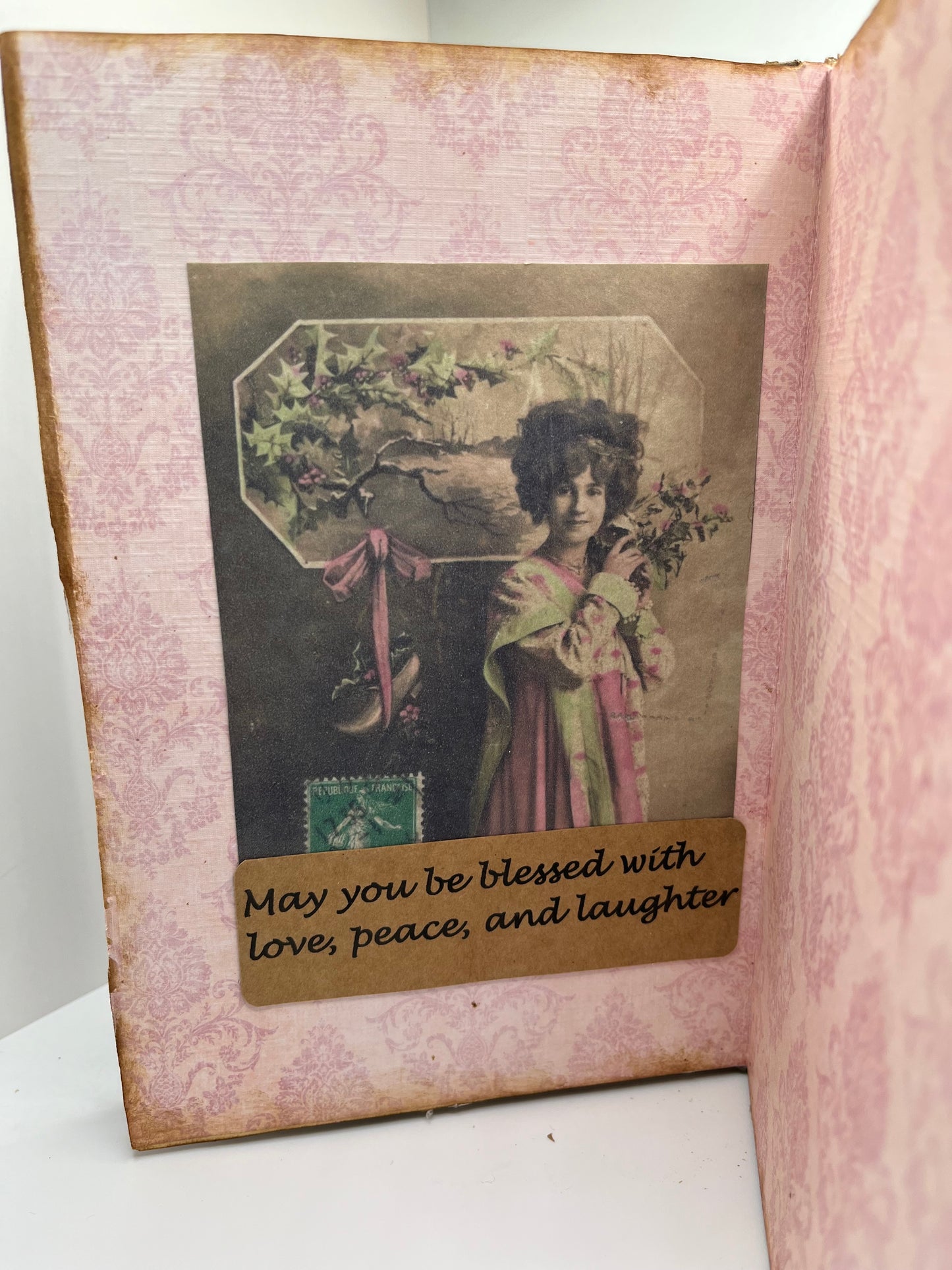 Vintage Christmas Journal - " with 40 pages